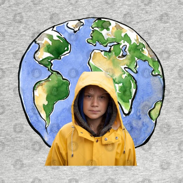 Greta Thunberg by heldawson